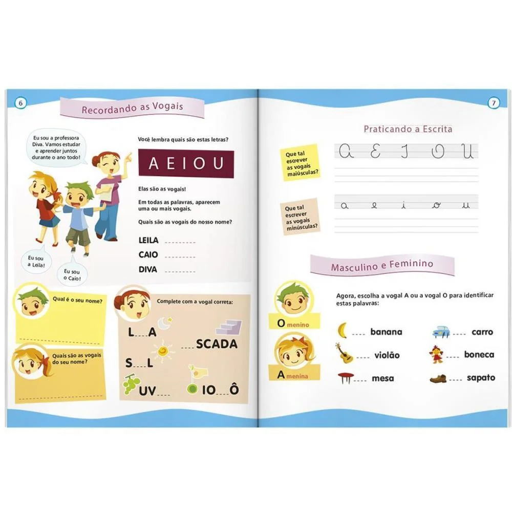 LIVRO CARTILHA ESCOLINHA ALFABETIZ.88P.20X27C TODOLIVRO (UNIDADE) - imagem 4
