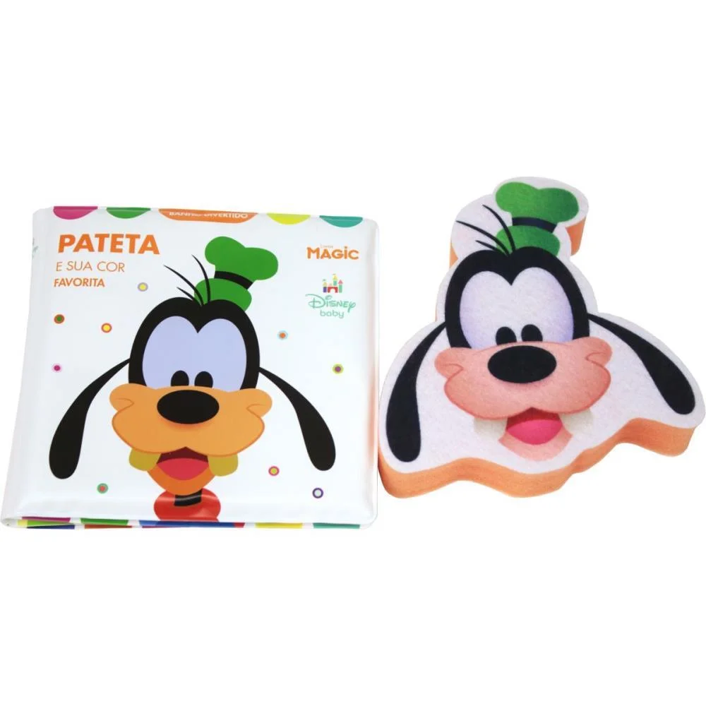 LIVRO PARA BANHO PATETA C/ESPONJA 14X14CM MAGIC KIDS (UNIDADE) - imagem 3