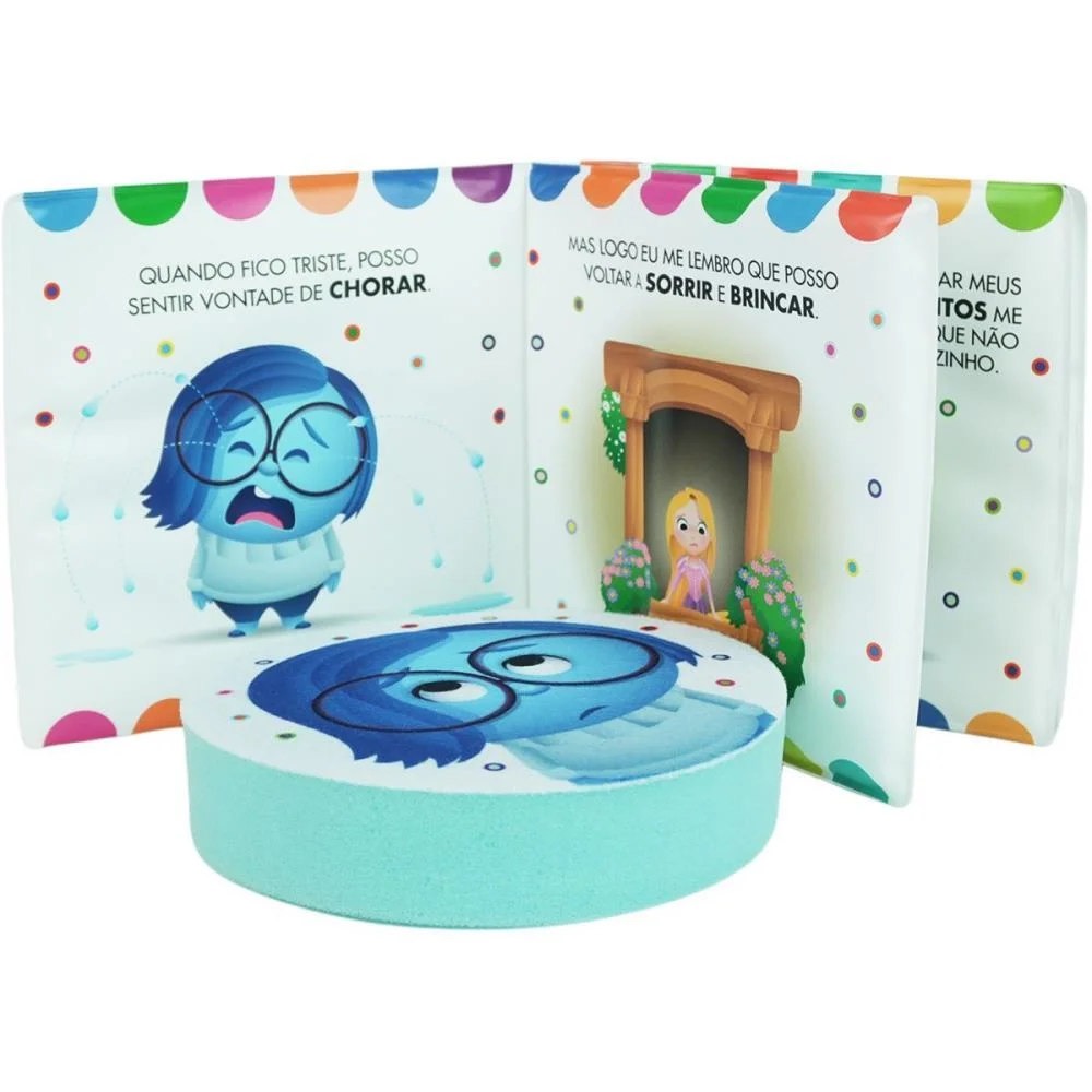 LIVRO PARA BANHO DIVERTIDAMENTE C/ESPONJA 14X14 MAGIC KIDS (UNIDADE) - imagem 4