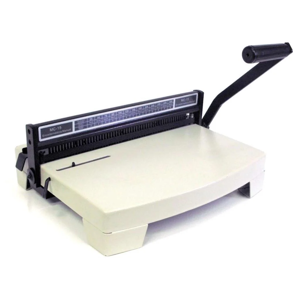 MAQUINA ENCADERNADORA L415XC280XH140MM P/15F.54FUROS MARES (UNIDADE) - imagem 3