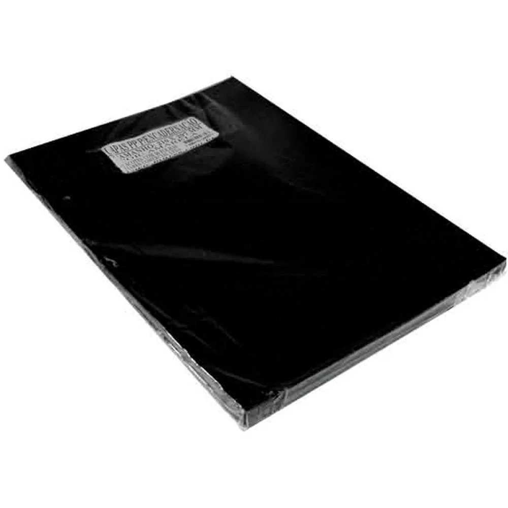 CONTRA CAPA ENCADERNACAO A4 PRETO FOSCO (0,30) MARES (PCT.C/50) - imagem 4