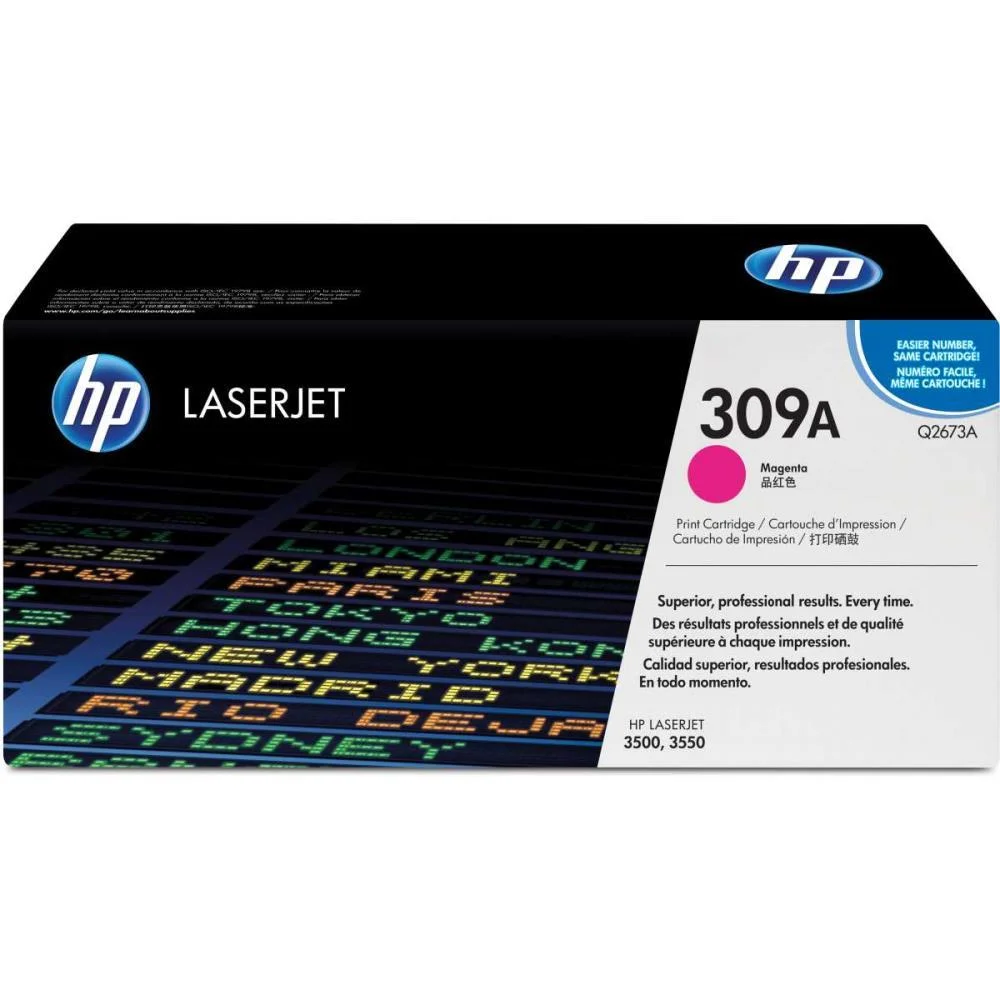 CARTUCHO DE TONER ORIGINAL HP 309A MAGENTA LASERJET HP (UNIDADE) - imagem 2