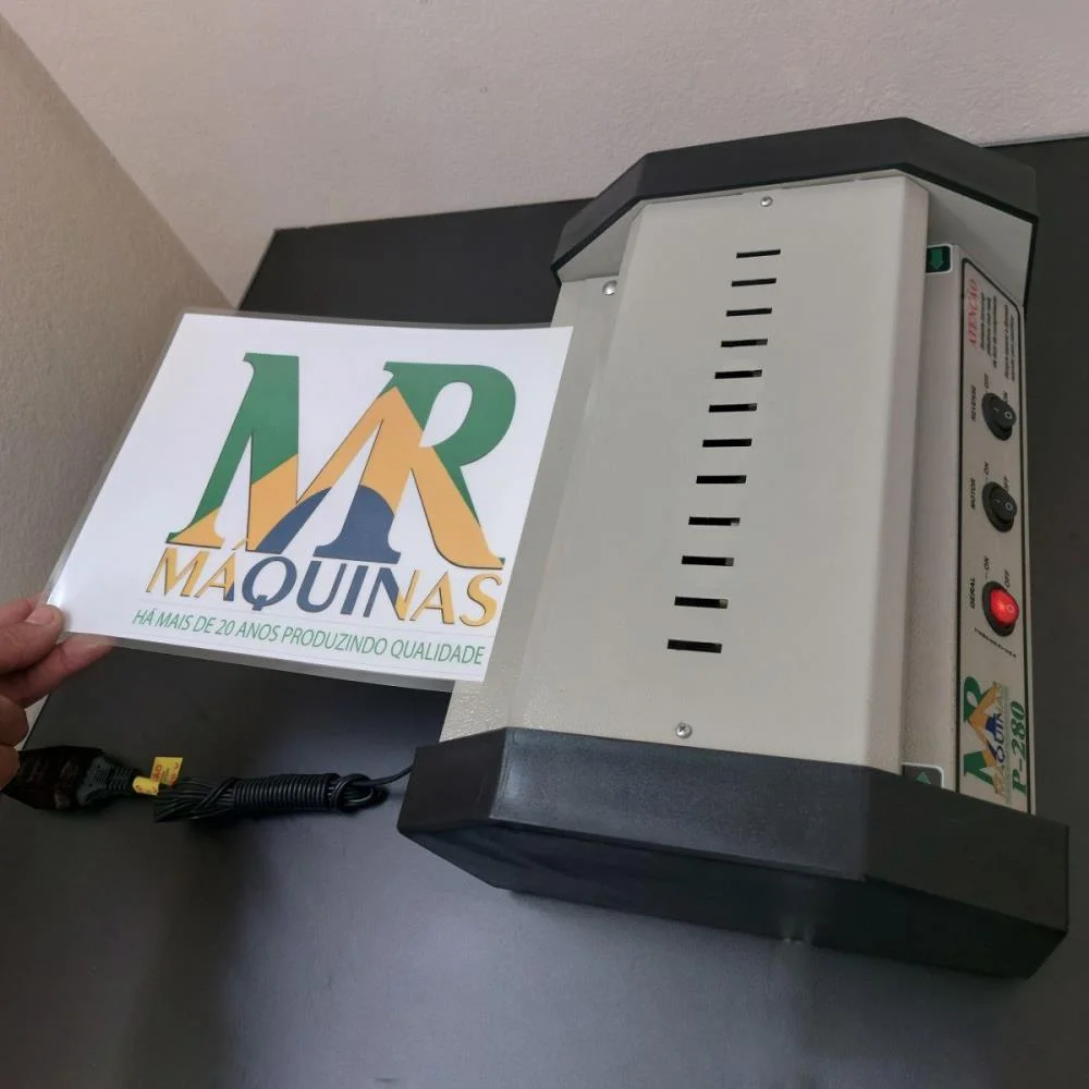MAQUINA PLASTIFICADORA OFICIO P-280 BIVOLT MR MAQUINAS (UNIDADE) - imagem 9