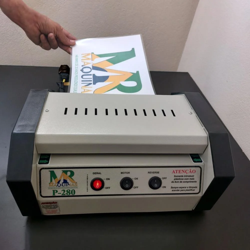 MAQUINA PLASTIFICADORA OFICIO P-280 BIVOLT MR MAQUINAS (UNIDADE) - imagem 10