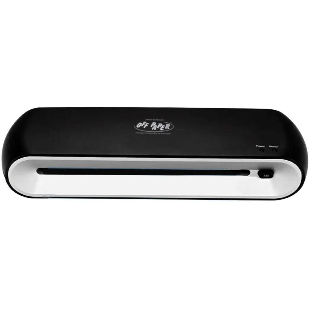 MAQUINA PLASTIFICADORA A-4 OFF-L01 220V PRETA OFF PAPER (UNIDADE) - imagem 5