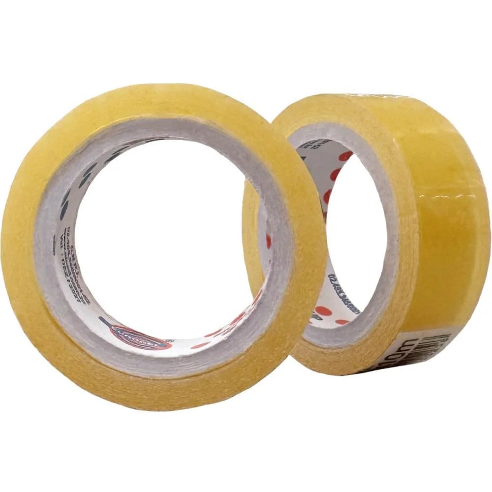 FITA ADESIVA PP 2000 12MMX10M TRANSPARENTE EUROCEL 10 Unidades - imagem 4