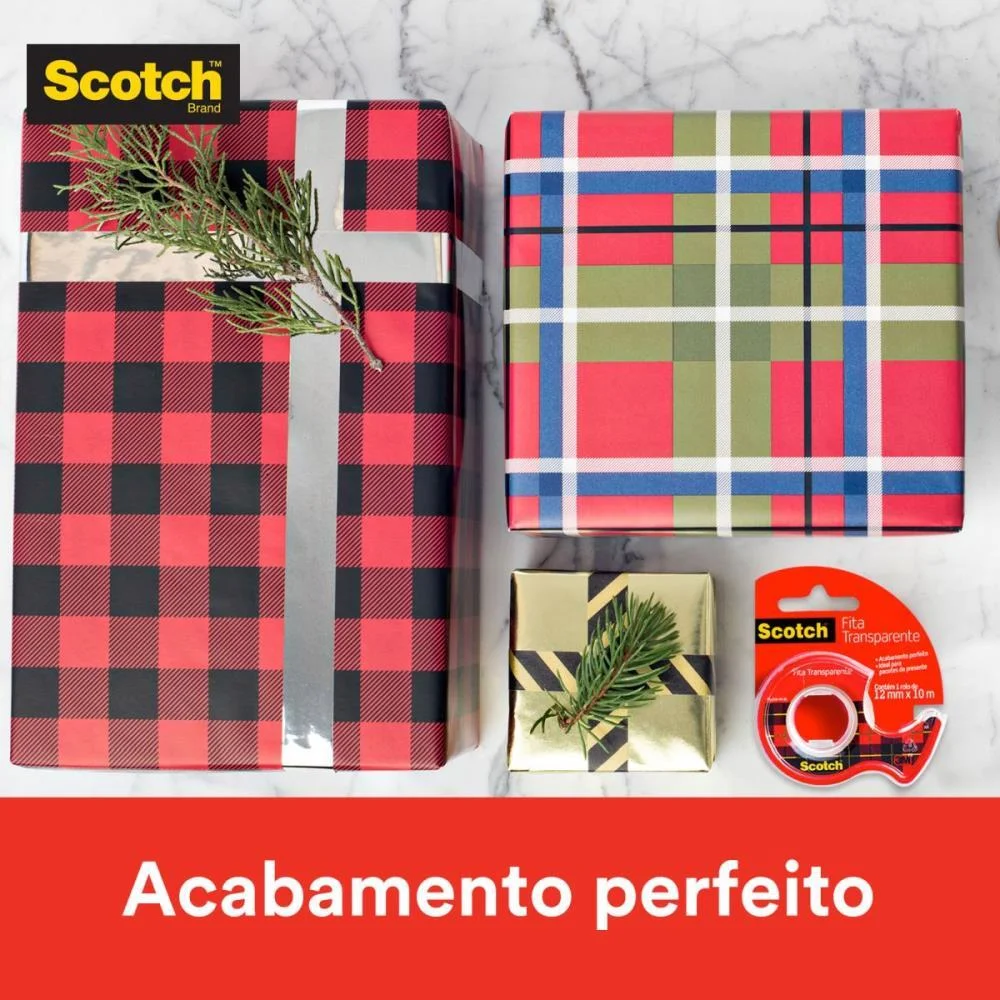 FITA ADESIVA SCOTCH TRANSP. 12MMX10M.C/APAR 3M (UNIDADE) - imagem 4