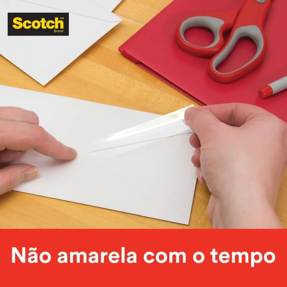 FITA ADESIVA SCOTCH TRANSP. 12MMX10M.C/APAR 3M (UNIDADE) - imagem 5