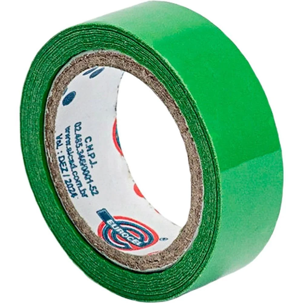 FITA ADESIVA PP 2000 12MMX10M VERDE EUROCEL 10 Unidades - imagem 4