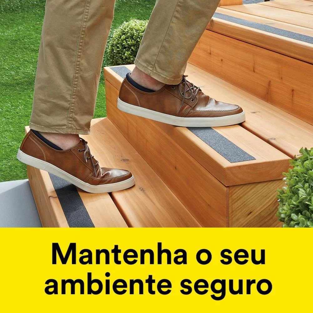 FITA PARA DEMARCACAO DE SOLO ANTIDERRAPANTE 50MMX5M PRETO 3M (UNIDADE) - imagem 5