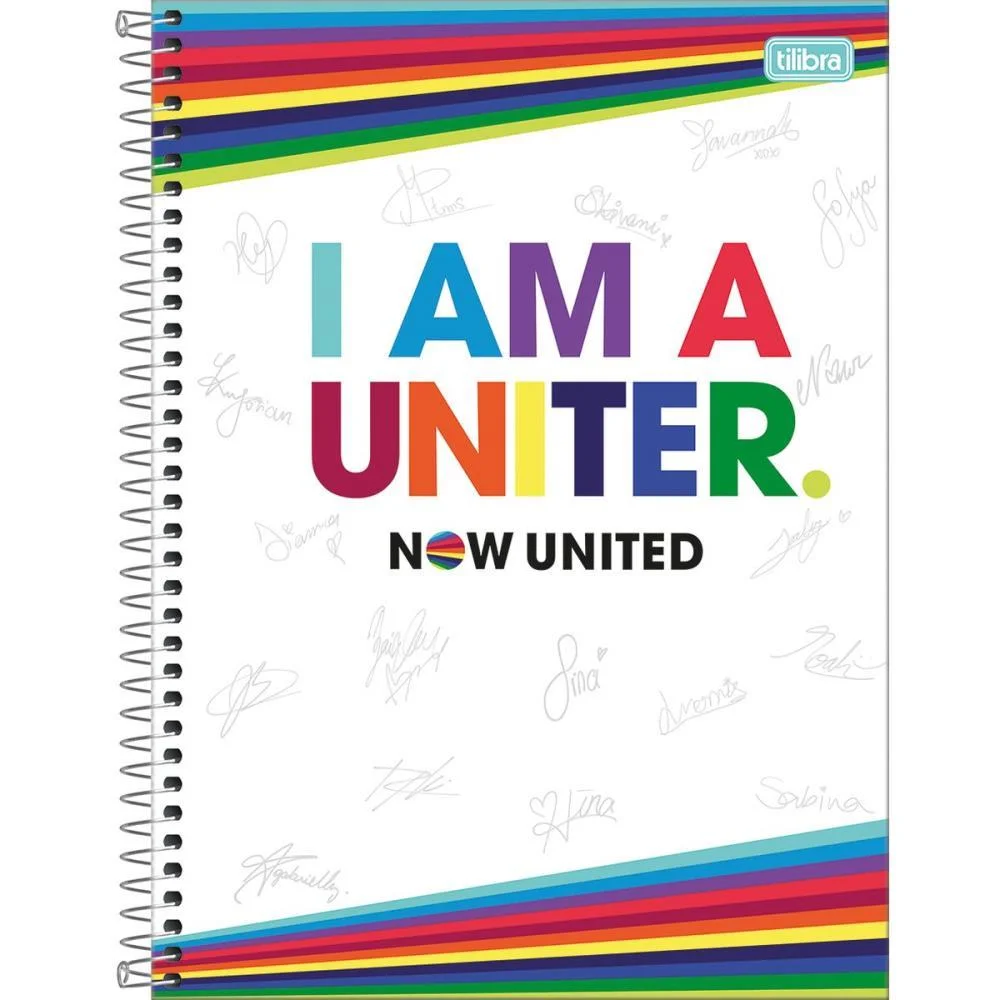 CADERNO 10X1 CAPA DURA NOW UNITED 160FLS. TILIBRA (PCT.C/04) - imagem 3