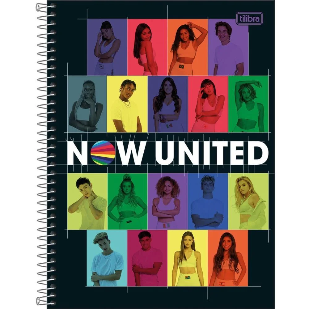CADERNO 10X1 CAPA DURA NOW UNITED 160FLS. TILIBRA (PCT.C/04) - imagem 4