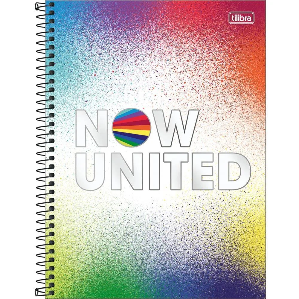 CADERNO 10X1 CAPA DURA NOW UNITED 160FLS. TILIBRA (PCT.C/04) - imagem 6