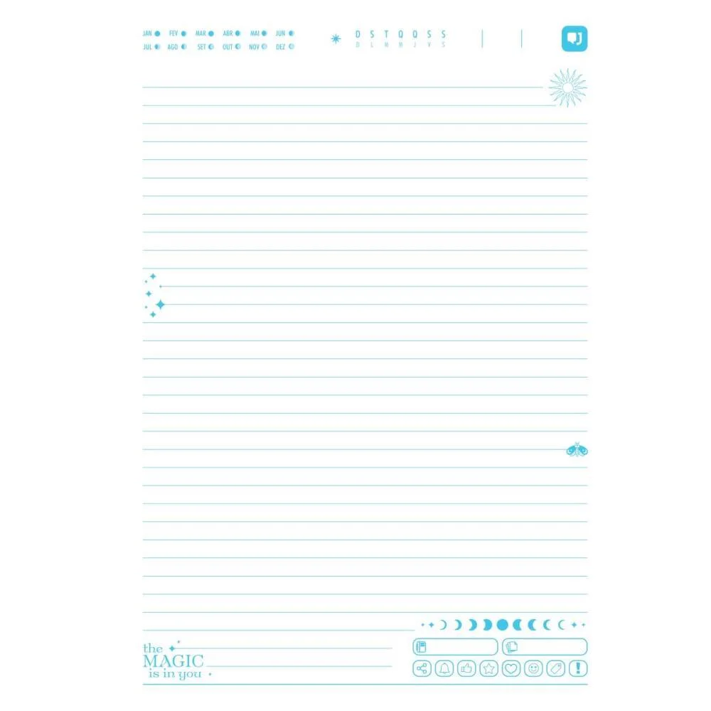 CADERNO 10X1 CAPA DURA MYSTIC 160FLS. I.A JANDAIA (PCT.C/04) - imagem 13
