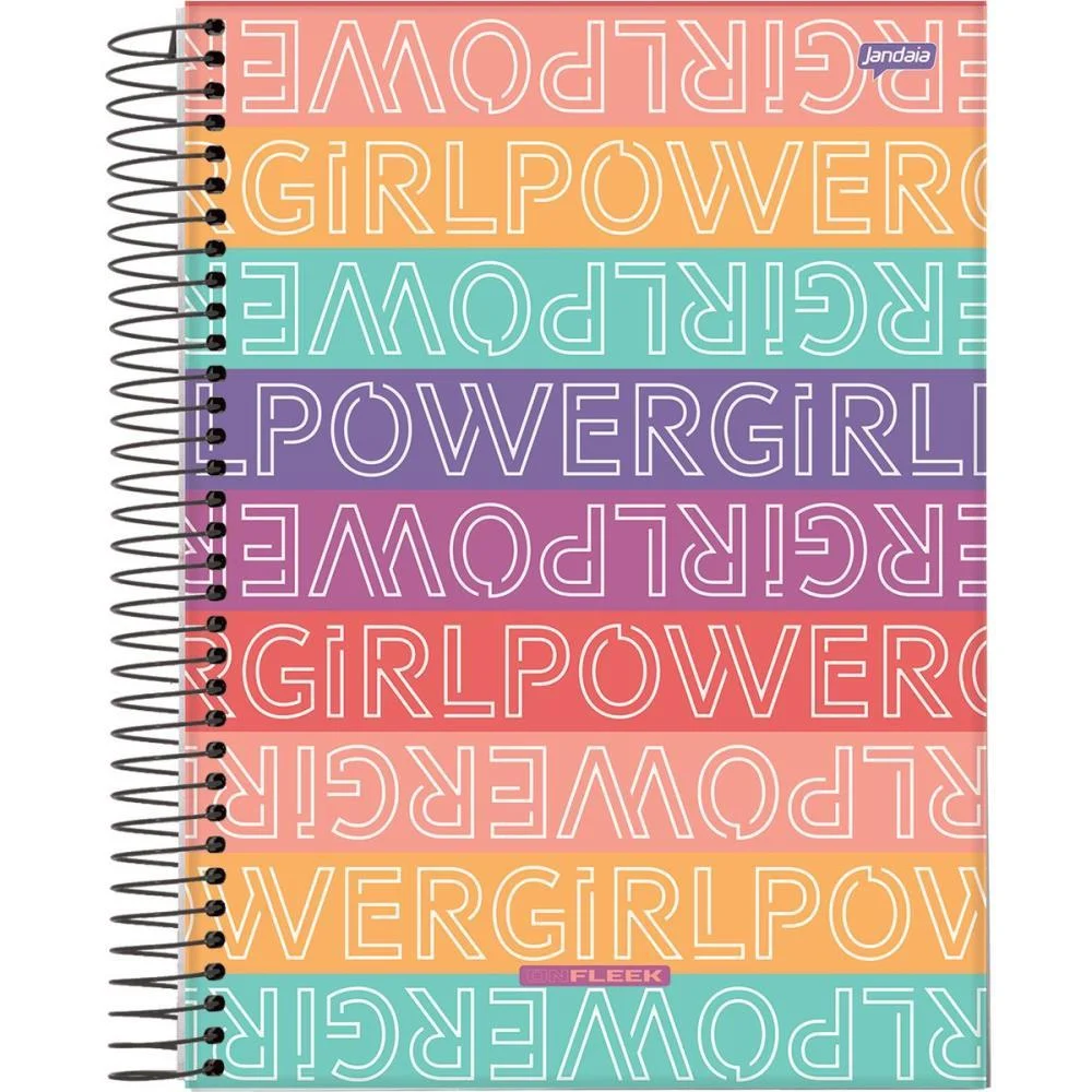 CADERNO 10X1 CAPA DURA ON FLEEK 200FLS. JANDAIA (PCT.C/04) - imagem 7