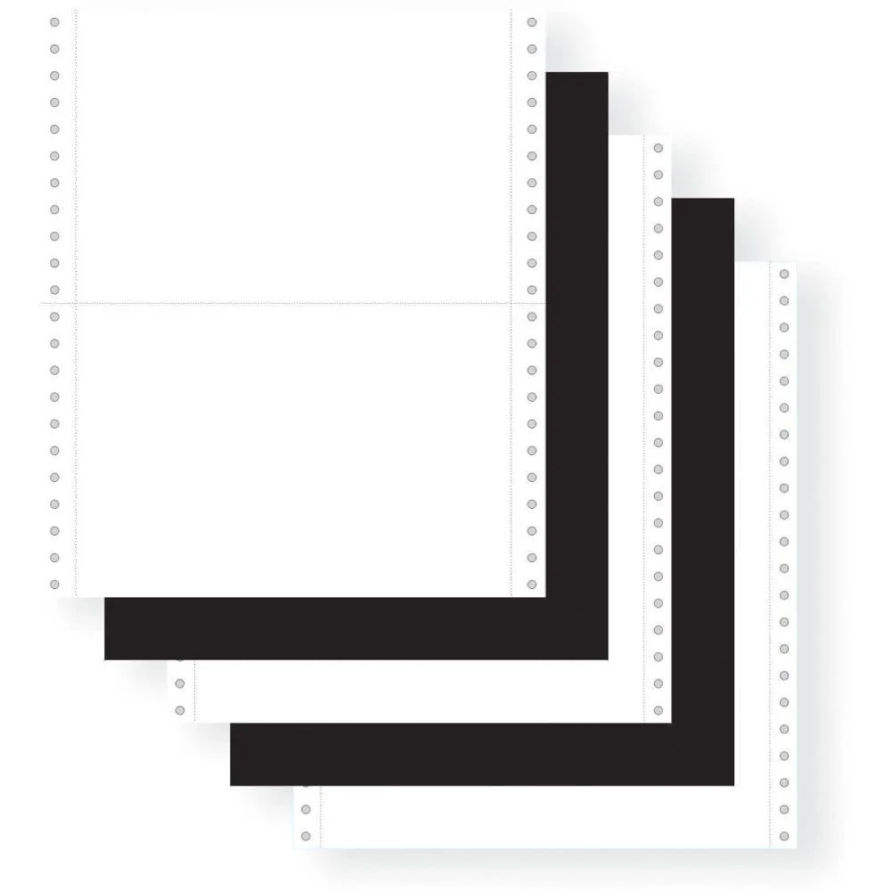 FORMULARIO CONTINUO RAZAO 3 VIAS 80 COLUNAS 50G.C/CARB TAMOIO (CX/1800) - imagem 2