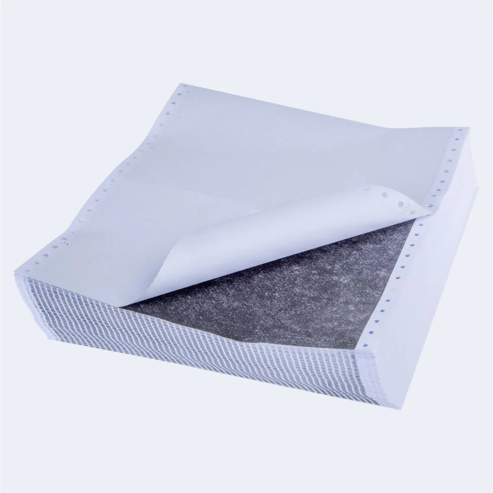 FORMULARIO CONTINUO BRANCO 2 VIAS 80 COLUNAS 50G C/CARBON RIO BRANCO BOBINAS (CX.C/1500) - imagem 4