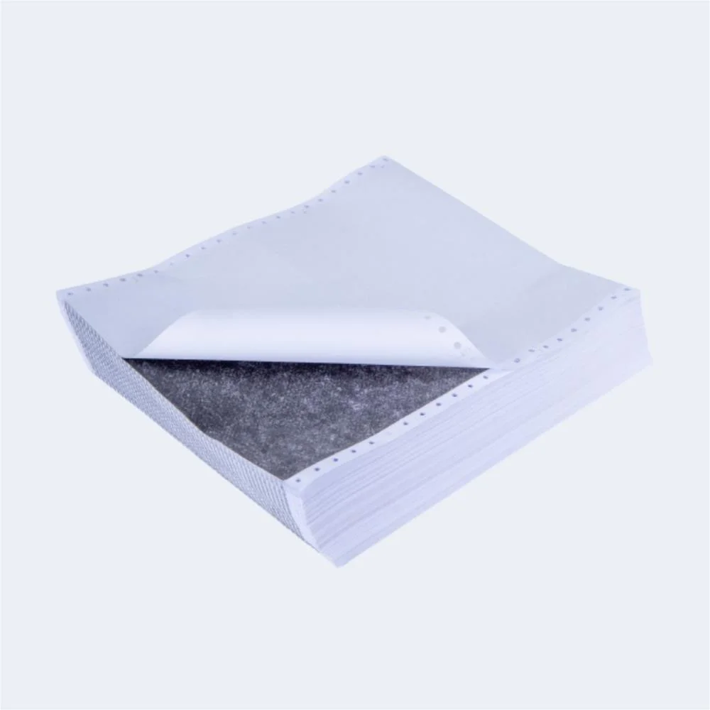 FORMULARIO CONTINUO RAZAO 2 VIAS 80 COL. 50G BCO C/CARBO RIO BRANCO BOBINAS (CX.C/3000) - imagem 2