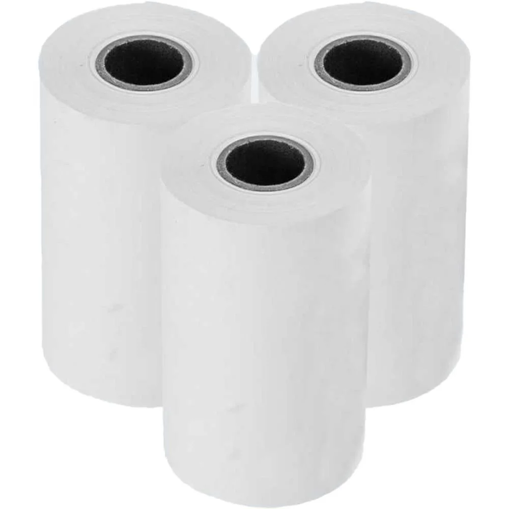 BOBINA Térmica 57MMX22M BRANCA 44G. RIO BRANCO BOBINAS 30 Unidades - imagem 4