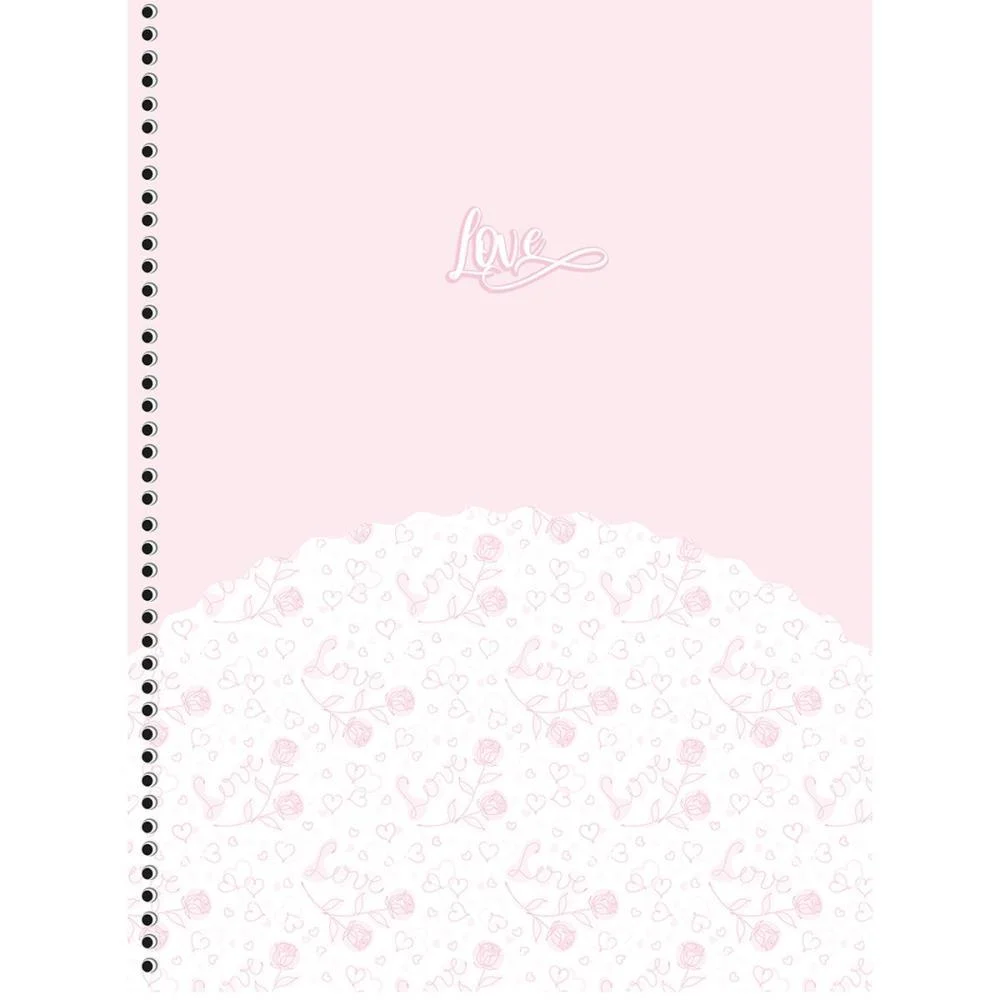 CADERNO 10X1 CAPA DURA LOVE 160F ANIMATIVA (PCT.C/04) - imagem 3