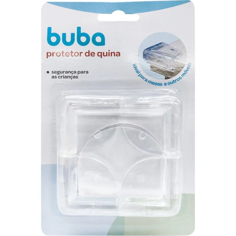 ANTI-IMPACTO E SEGURANCA PROTETOR DE QUINA BUBA (BL.C/04) - imagem 4