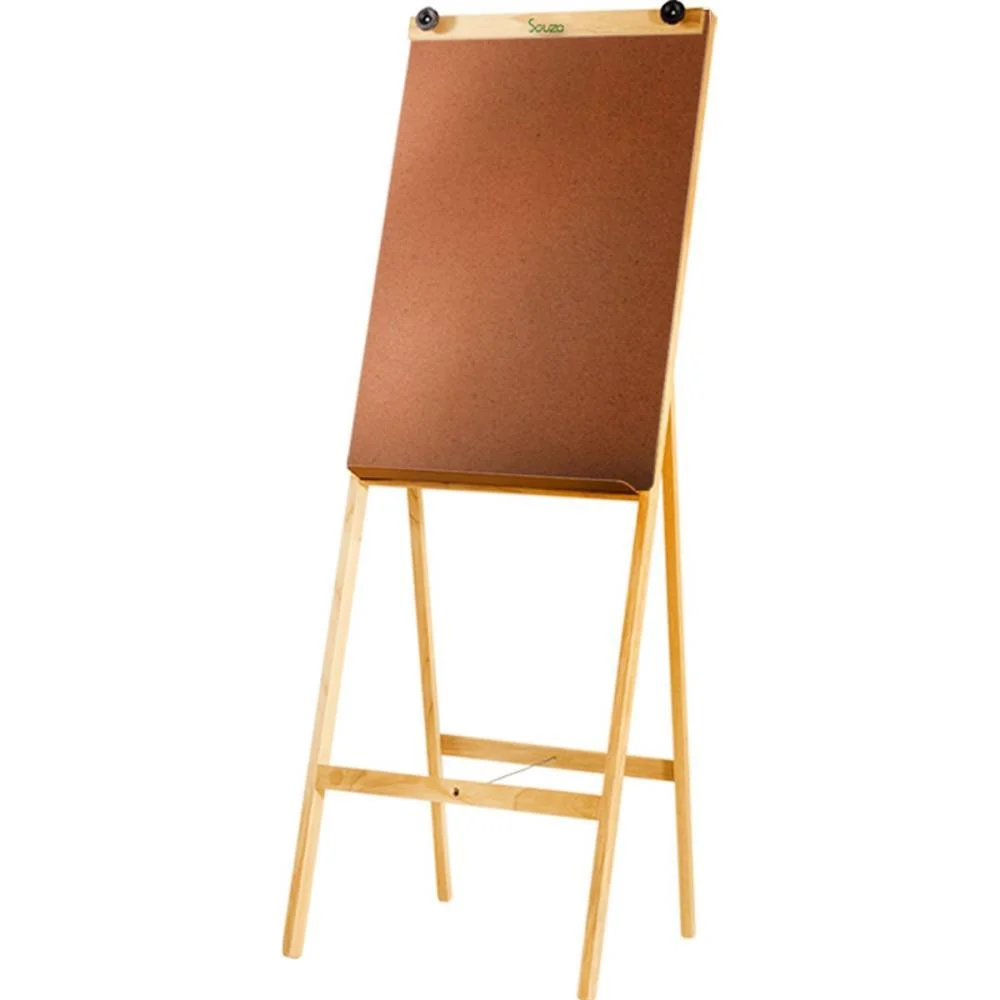 CAVALETE PARA FLIP-CHART MADEIRA 1,50MTS. SOUZA (UNIDADE) - imagem 3