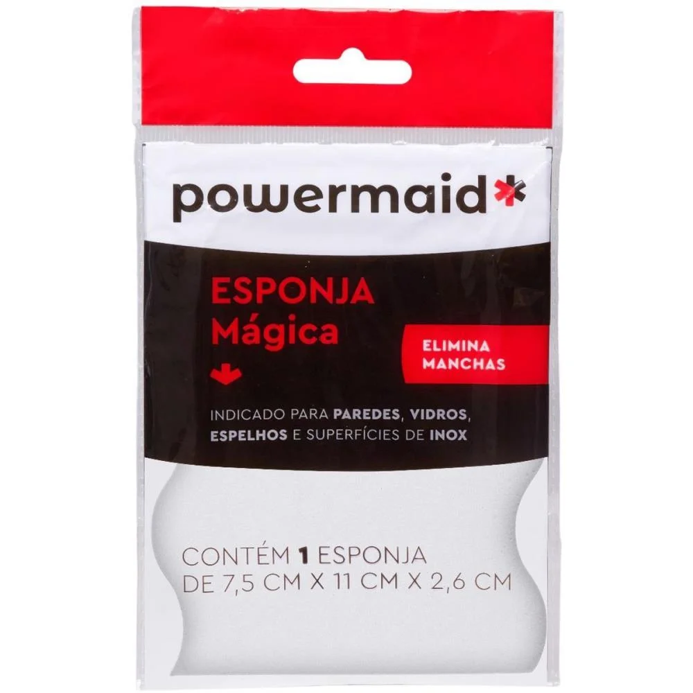 ESPONJA PARA LIMPEZA ESPONJA MAGICA POWERMAID (UNIDADE) - imagem 4