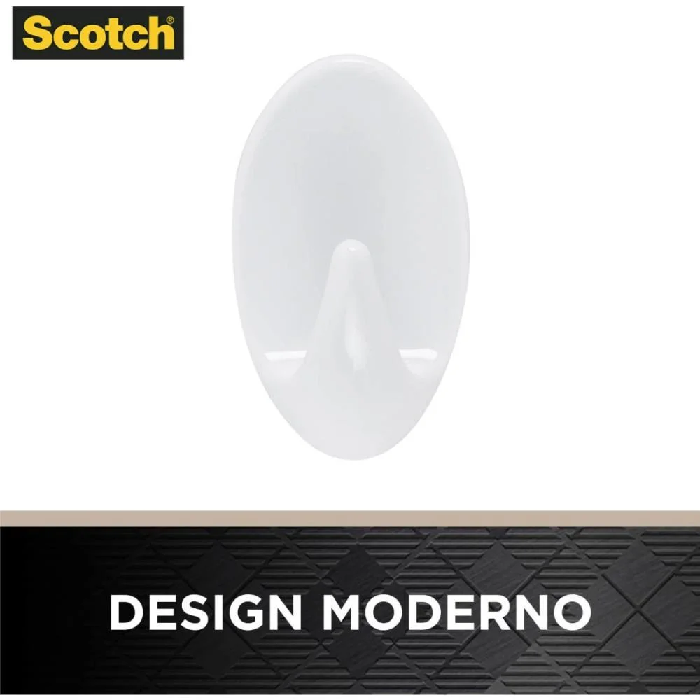 GANCHO Plástico SCOTCH PLAST. EXTREMA MED. C/3 3M (BLISTER) - imagem 5