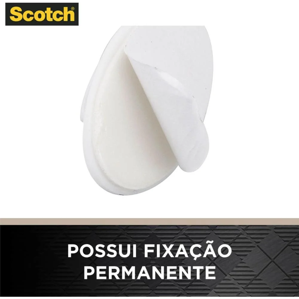 GANCHO Plástico SCOTCH PLAST. EXTREMA PEQ. C/4 3M (BLISTER) - imagem 6