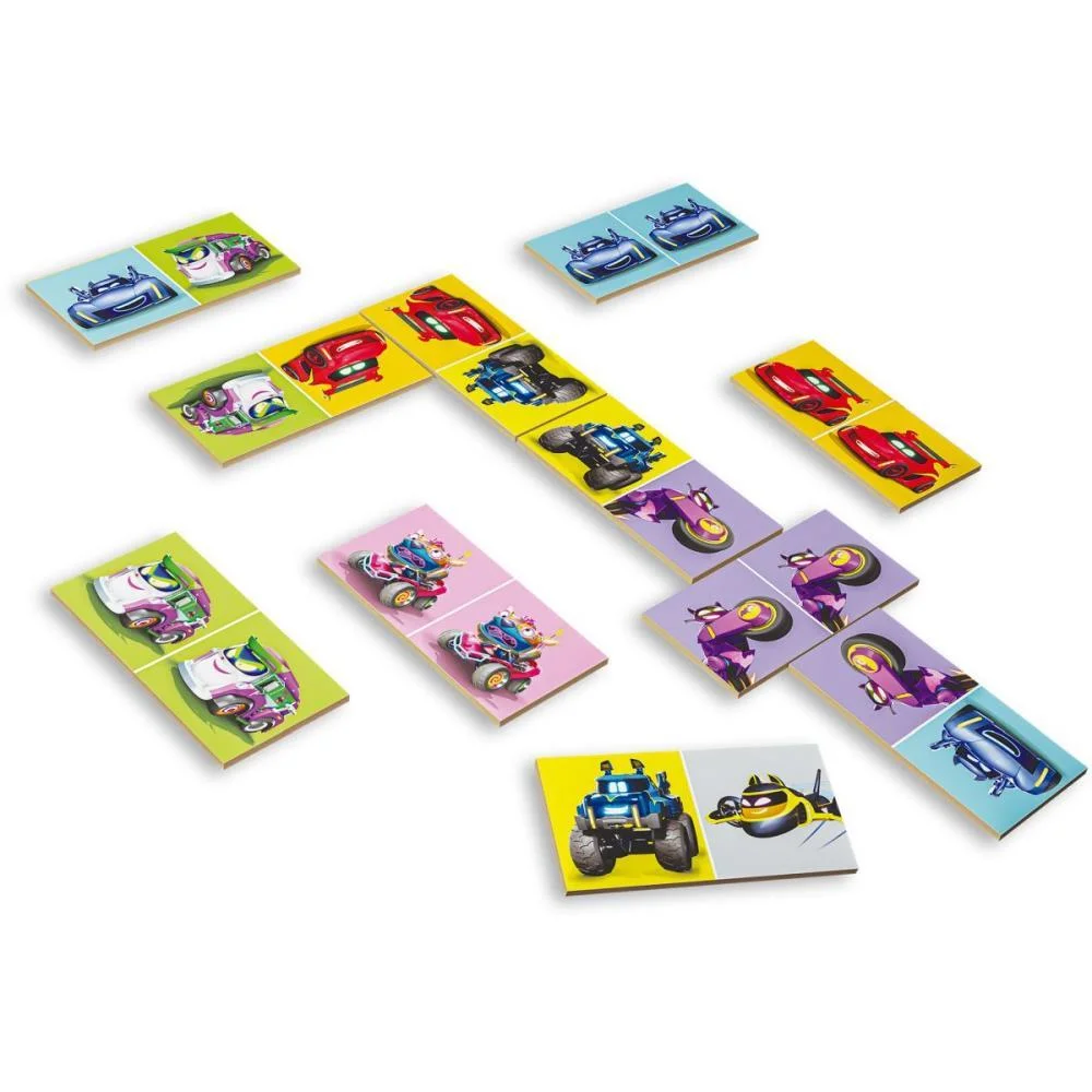 DOMINO BATWHEELS 28 PECAS PAIS E FILHOS (UNIDADE) - imagem 3