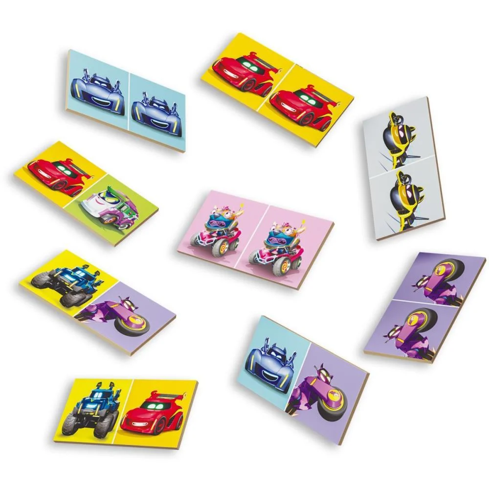 DOMINO BATWHEELS 28 PECAS PAIS E FILHOS (UNIDADE) - imagem 4