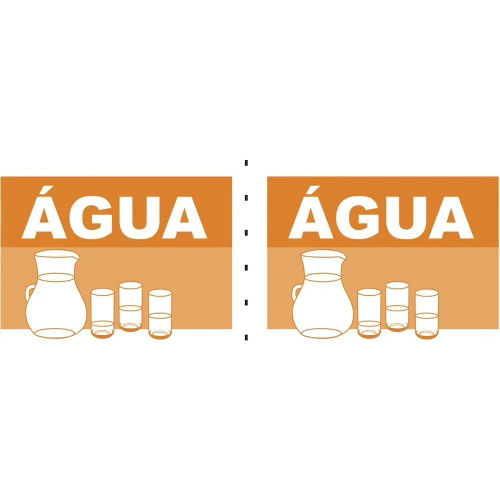 Talão Impresso FICHA AGUA 50X2 53MMX152MM TAMOIO 10 Unidades - imagem 4