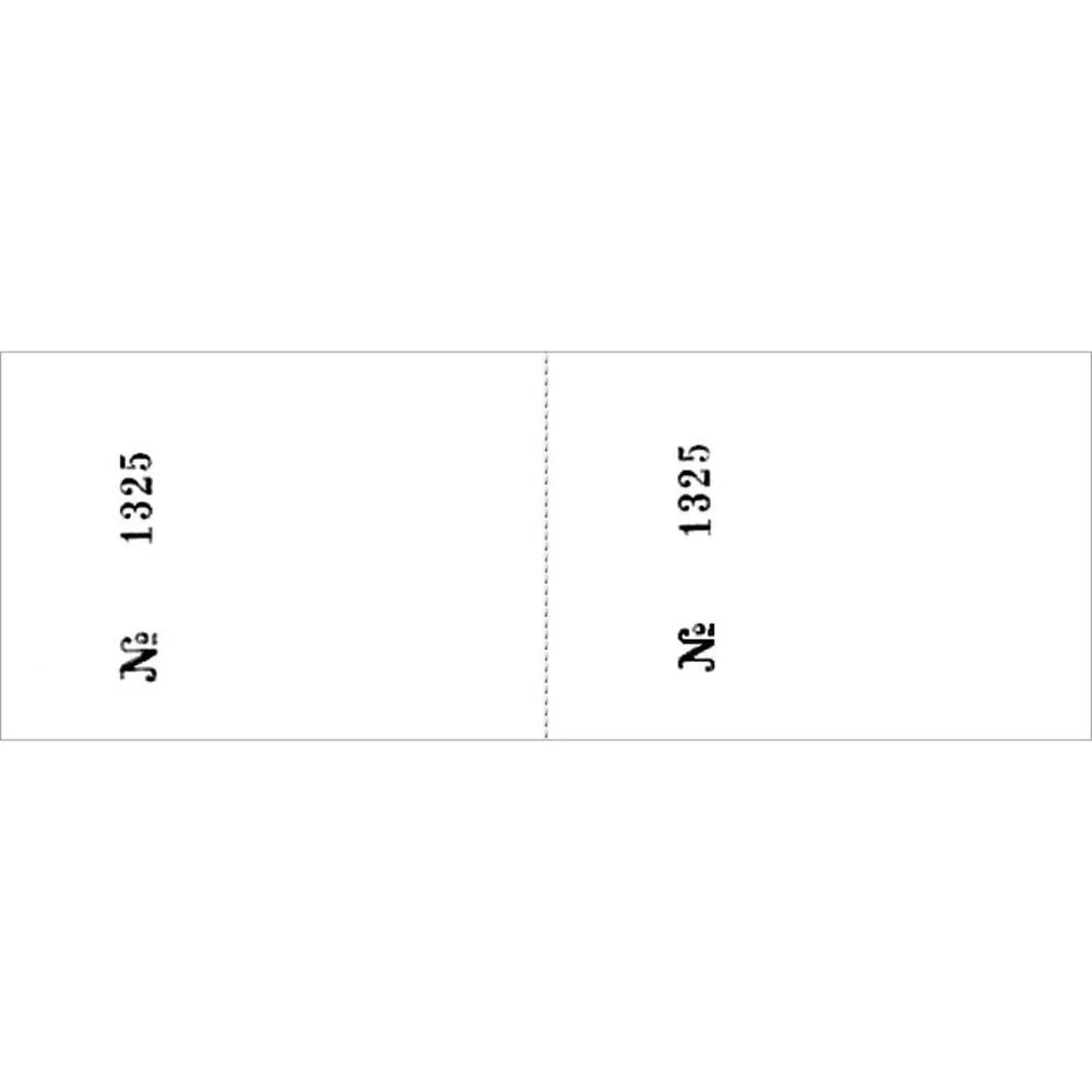 Talão Impresso CONTROLE 2 CORPOS 100F. 5X14 ANIMATIVA 20 Unidades - imagem 4