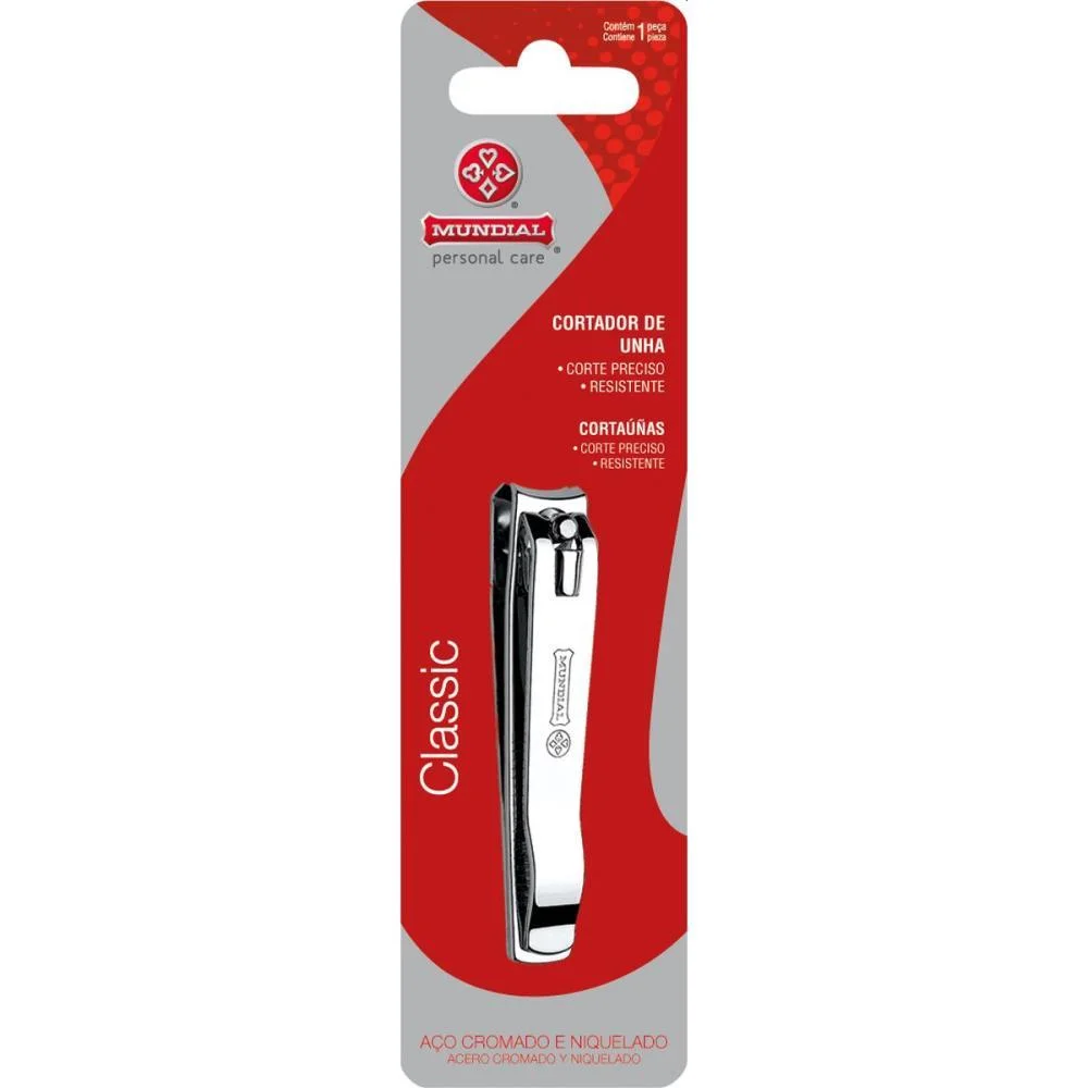 CORTADOR DE UNHA CLASSIC AÇO GRANDE MUNDIAL (UNIDADE) - imagem 3