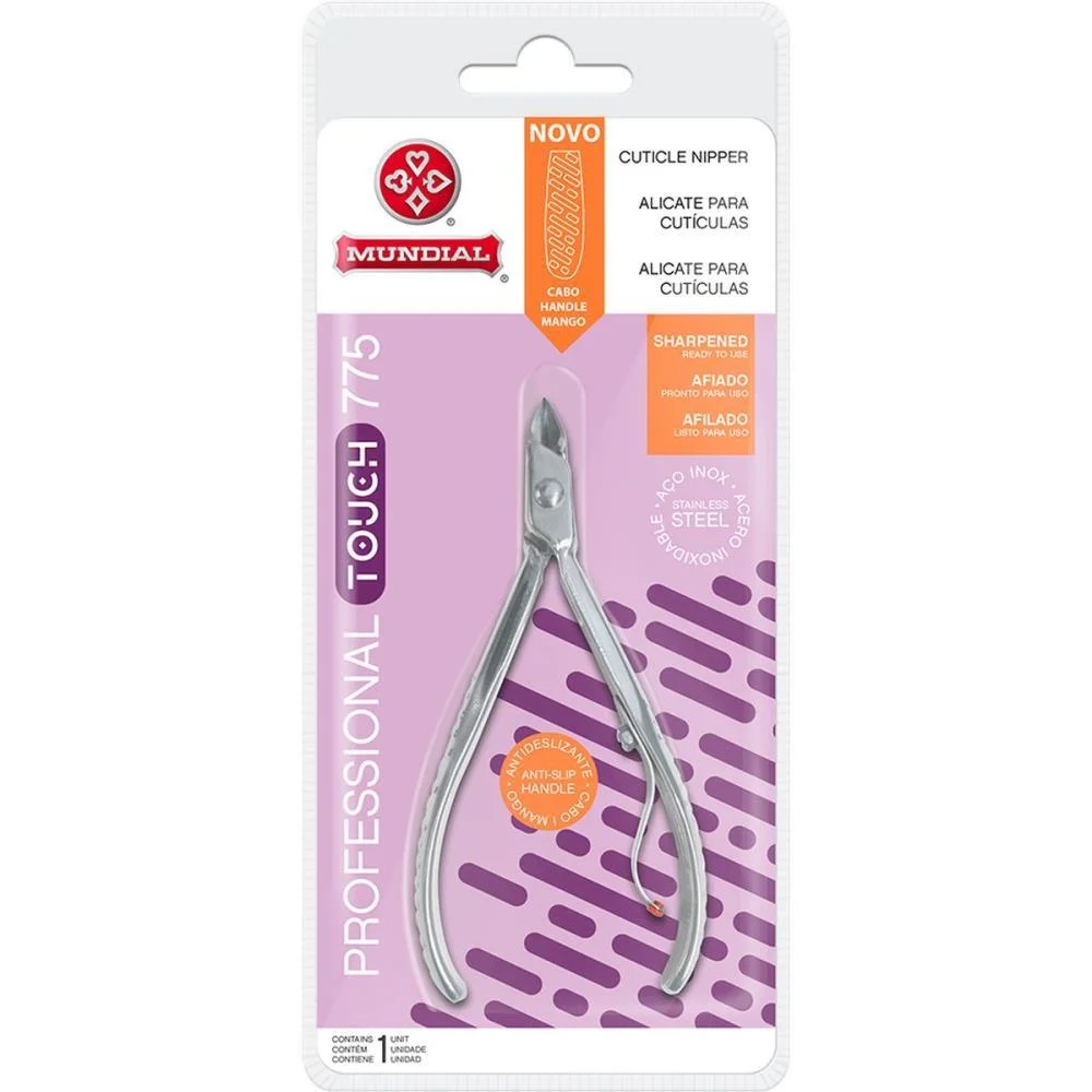 ALICATE HIGIENE PESSOAL P/CUTICULA PROF. TOUCH INOX MUNDIAL (UNIDADE) - imagem 5