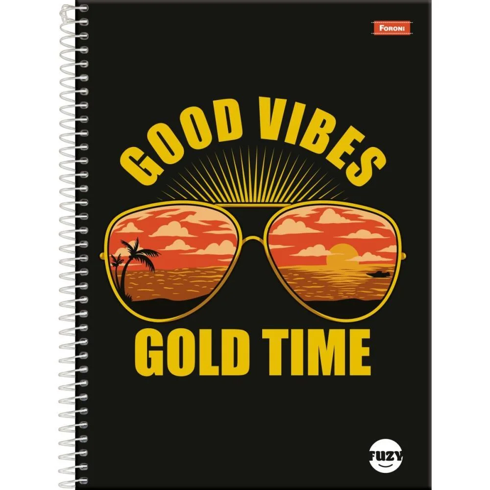 CADERNO 10X1 CAPA DURA FUZY 160FLS. FORONI (PCT.C/04) - imagem 6