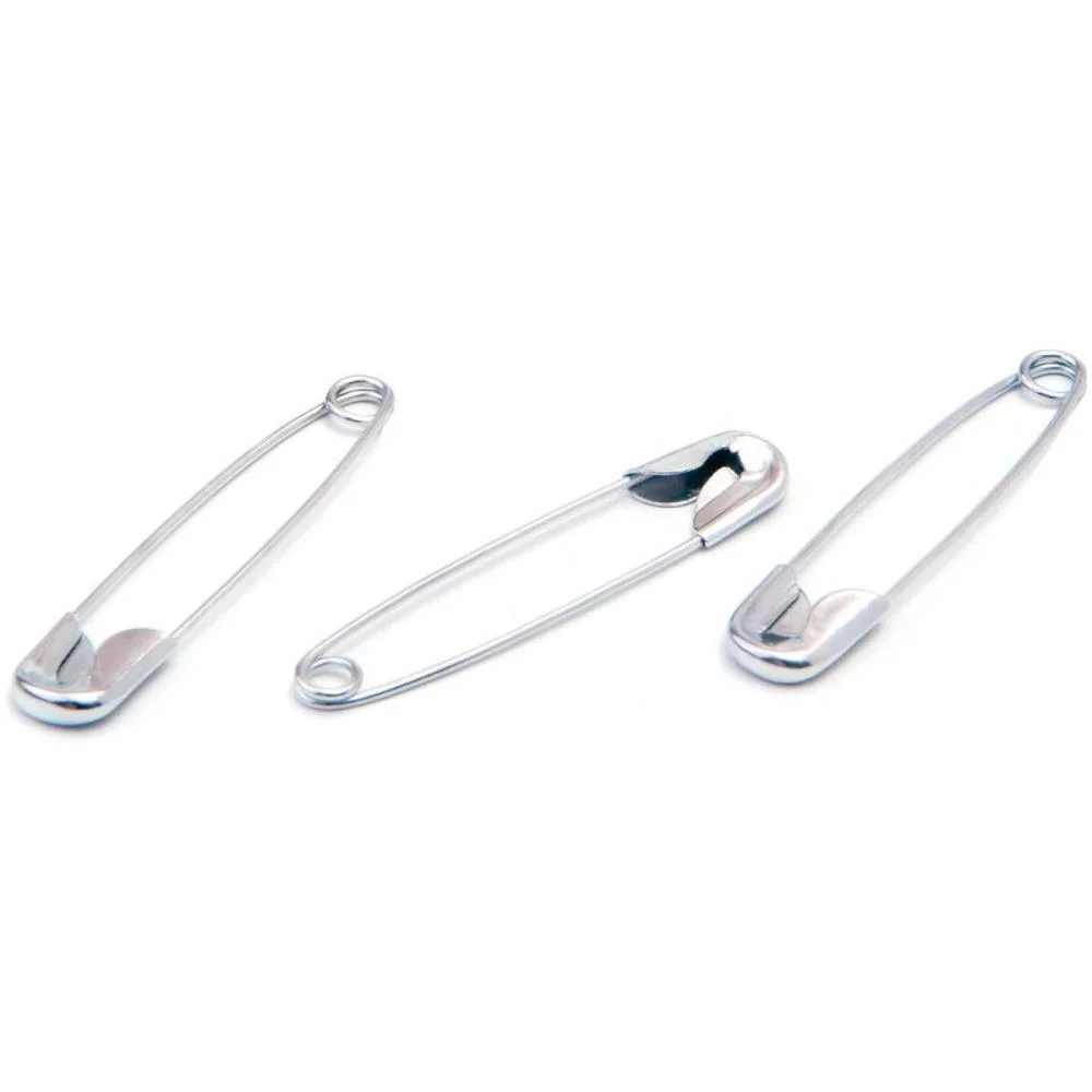 ALFINETE SEGURANCA N.2 ACO NIQUELADO BACCHI (CX.C/100) - imagem 2