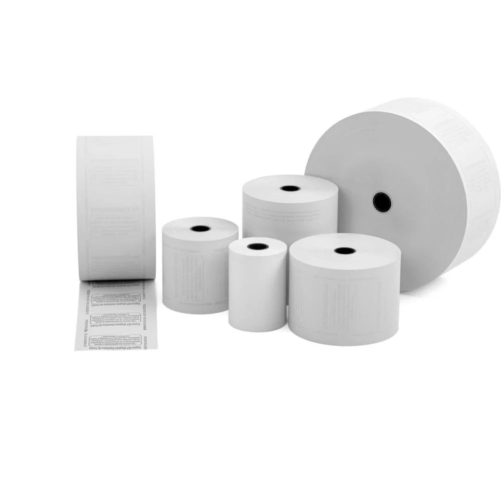 BOBINA TERMICA RELOGIO PONTO 57MMX360M BRANCA 48G. SILFER (CX.C/06) - imagem 2