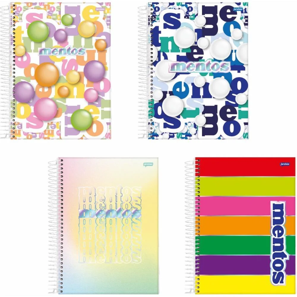 CADERNO 10X1 CAPA DURA MENTOS 160FLS. JANDAIA (PCT.C/04) - imagem 11