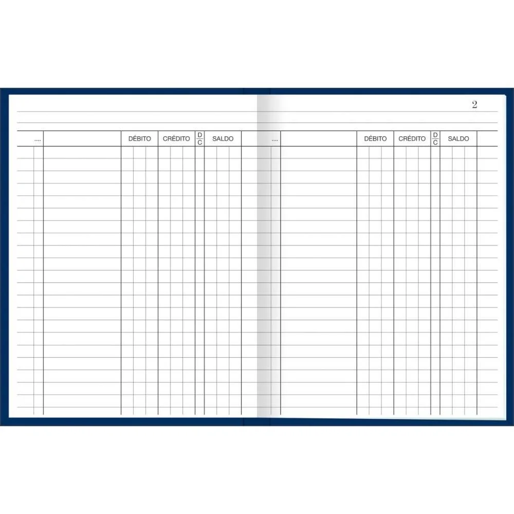 LIVRO CONTA CORRENTE 1/4 100 FOLHAS TILIBRA (PCT.C/05) - imagem 3