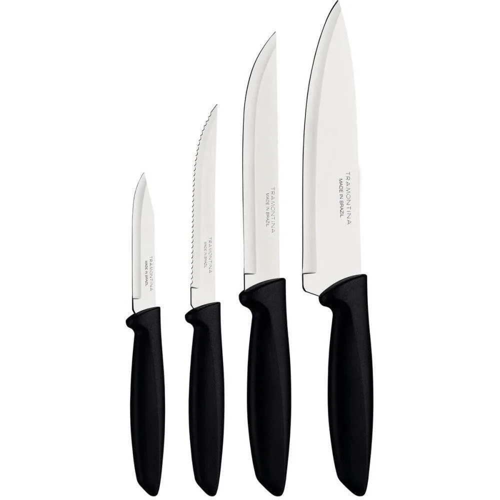 FACA JOGO PLENUS 4PCS INOX CABO PTO TRAMONTINA (UNIDADE) - imagem 3