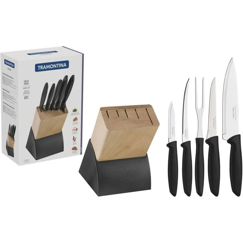 FACA JOGO PLENUS PREMIUM 6PCS INOX TRAMONTINA (UNIDADE) - imagem 6