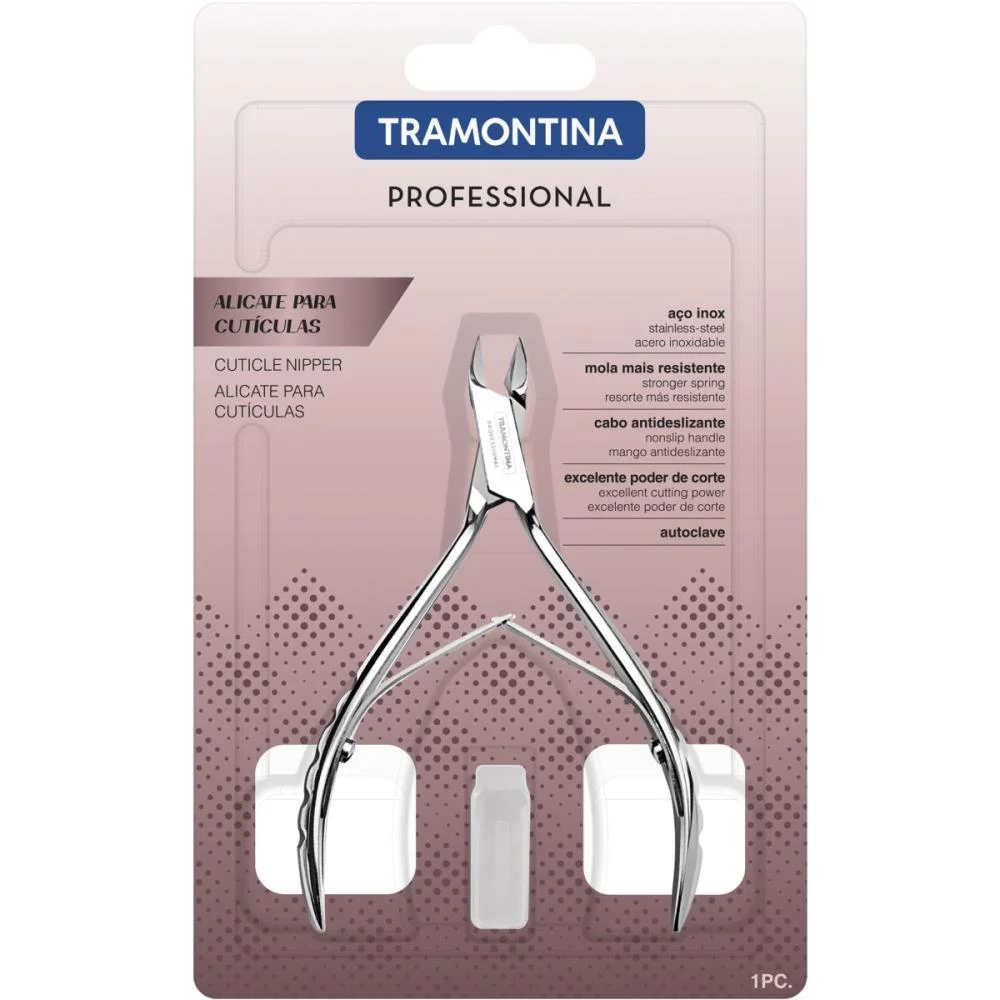 ALICATE HIGIENE PESSOAL P/CUTICULA EM ACO INOX TRAMONTINA (UNIDADE) - imagem 5