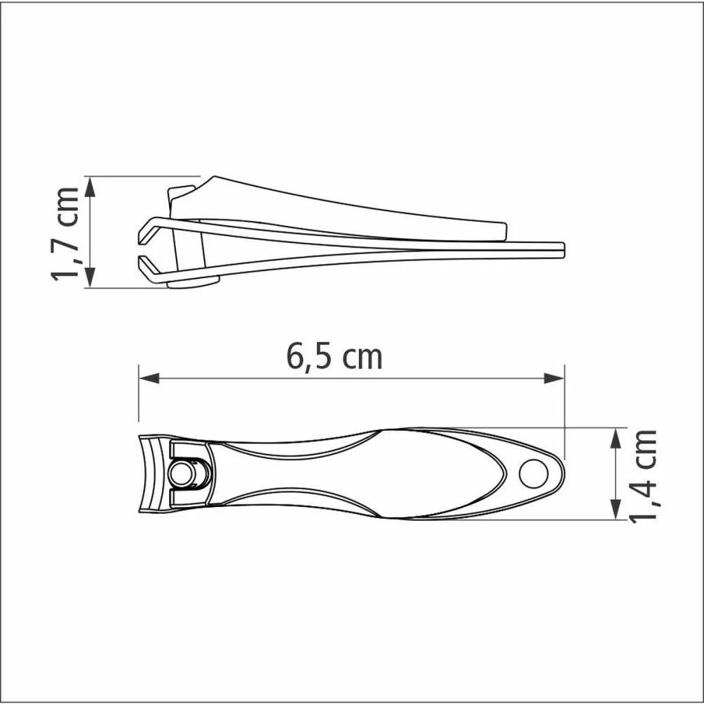 CORTADOR DE UNHA CLASSIC ACO INOX E ZAMAK TRAMONTINA (UNIDADE) - imagem 3
