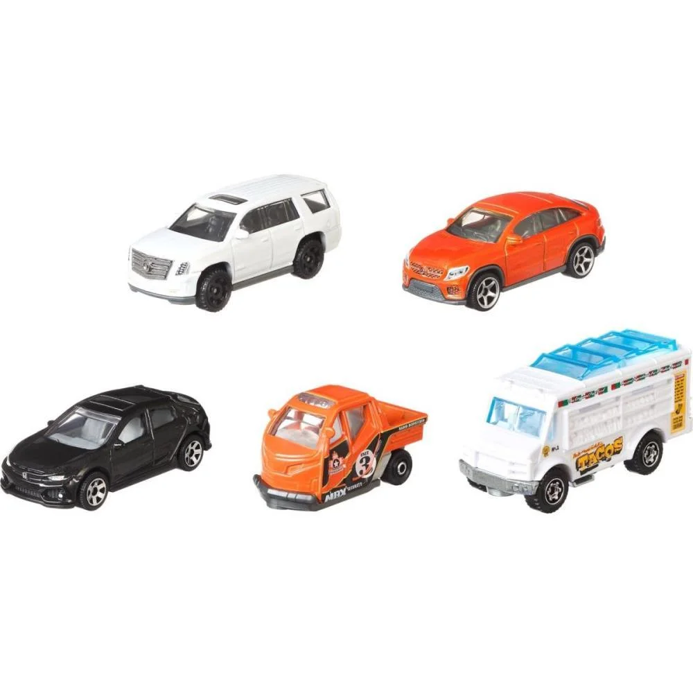 MATCHBOX VEÍCULO BÁSICO 1:64 5-PACK (S) MATTEL (BLISTER) - imagem 9