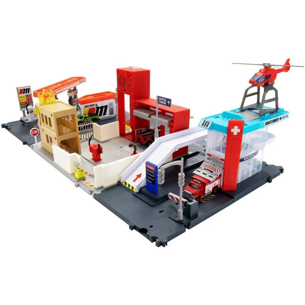 MATCHBOX ACTION DRIVERS PLAYSET (S) MATTEL (UNIDADE) - imagem 3