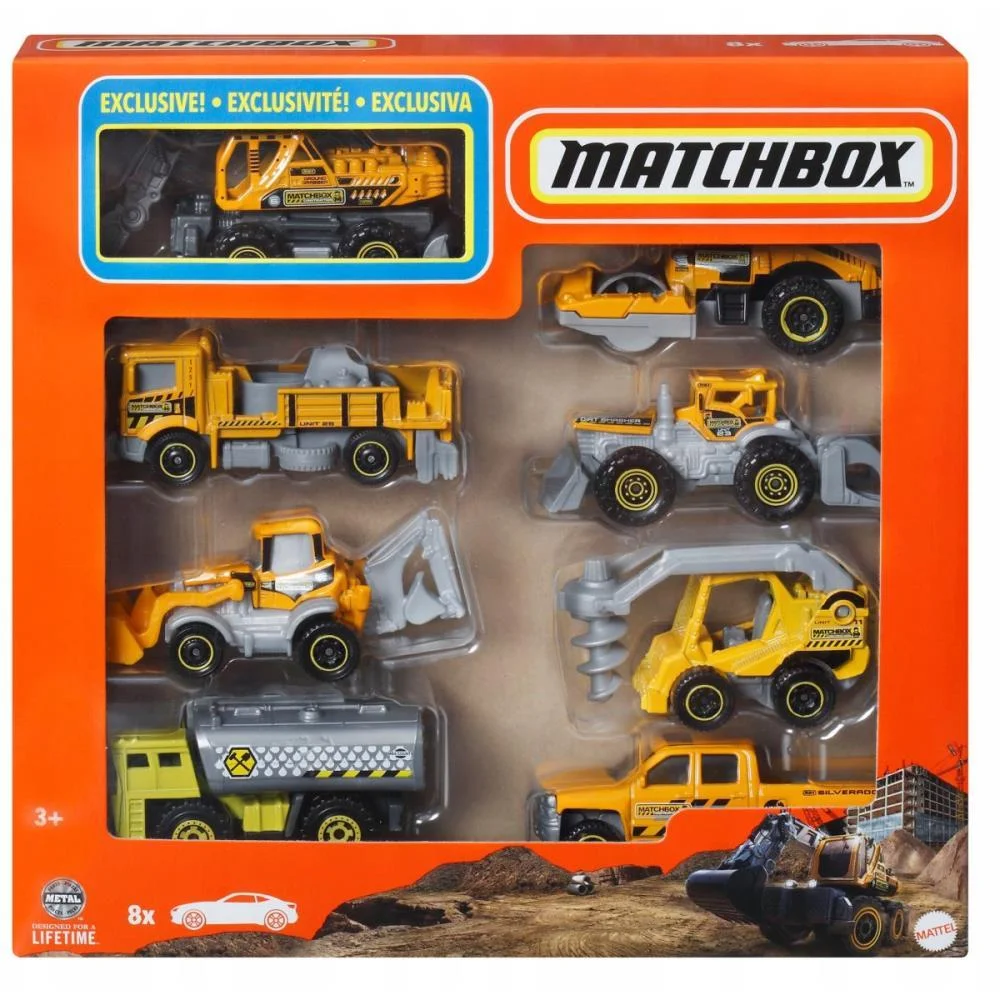 MATCHBOX VEÍCULO BÁSICO 1:64 8-PACK (S) MATTEL (UNIDADE) - imagem 9