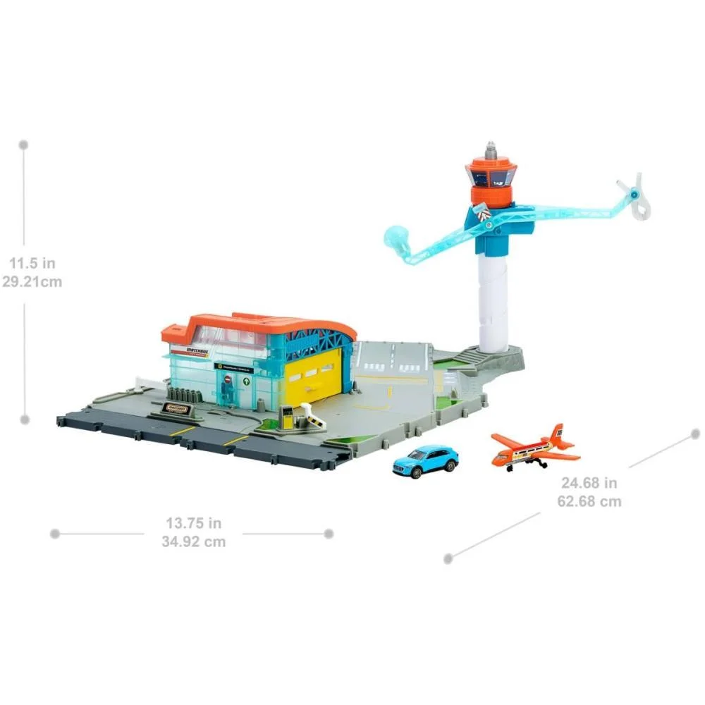 MATCHBOX CONJUNTO DE AEROPORTO MATTEL (UNIDADE) - imagem 12