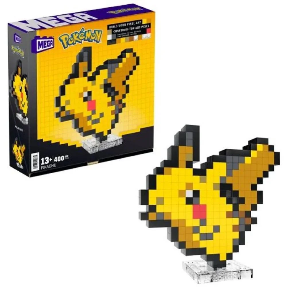 MEGA CONSTRUX POKEMON PIKACHU MATTEL (UNIDADE) - imagem 4
