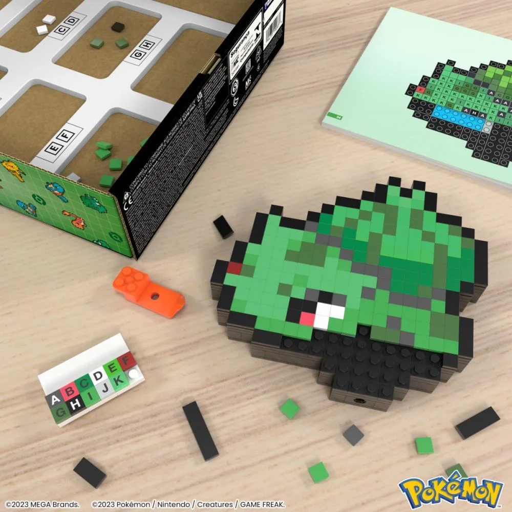 MEGA CONSTRUX POKEMON BULBASAUR MATTEL (UNIDADE) - imagem 5
